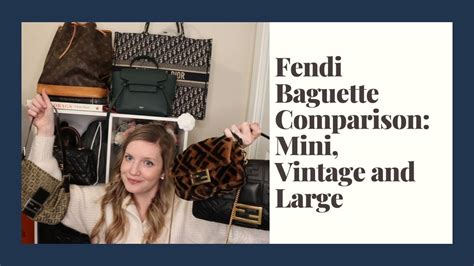 fendi first size comparison|fendi baguette size chart.